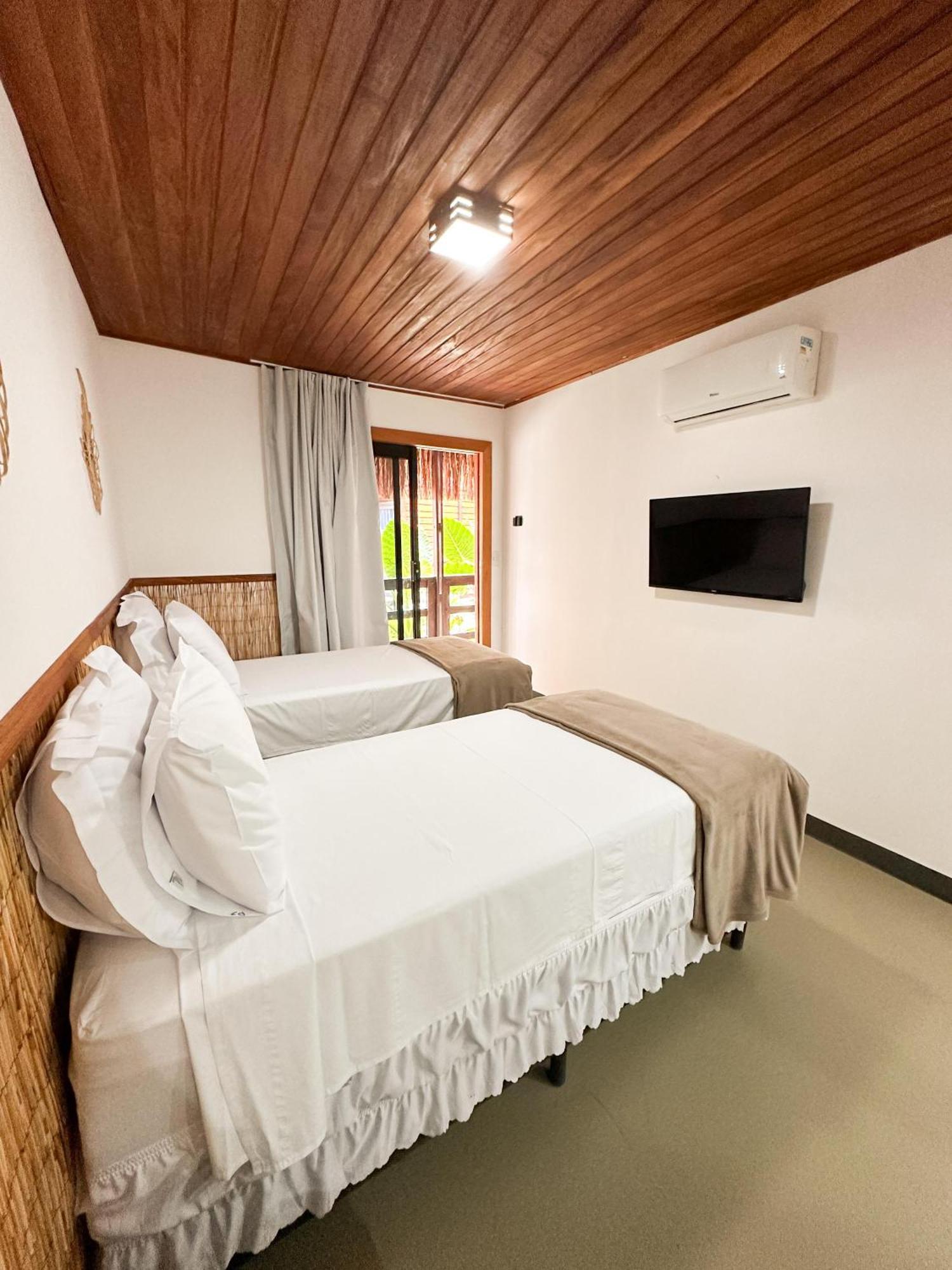 Parador 7 Bangalo, Praia Do Parracho, 1,0 Km Da Rua Mucuge Porto Seguro Exterior foto